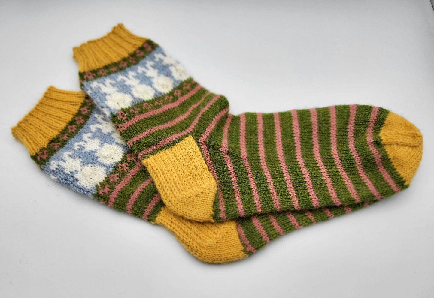 Cottontail Rabbit Sock.