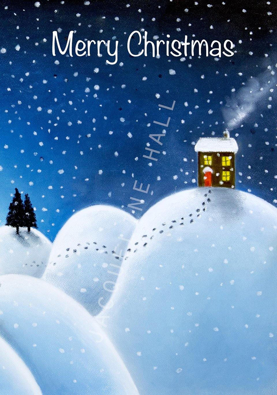 Winter Retreat Christmas Card | Jacqueline Hall